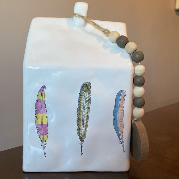 Rae Dunn 2017 FEATHERED BIRDHOUSE - Picture 4 of 5